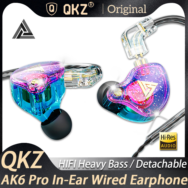 In Ear Monitors For Singers - QKZ オリジナル AK6 プロ EDX プロインイヤーモニタースポーツノイズキャンセリングヘッドセット