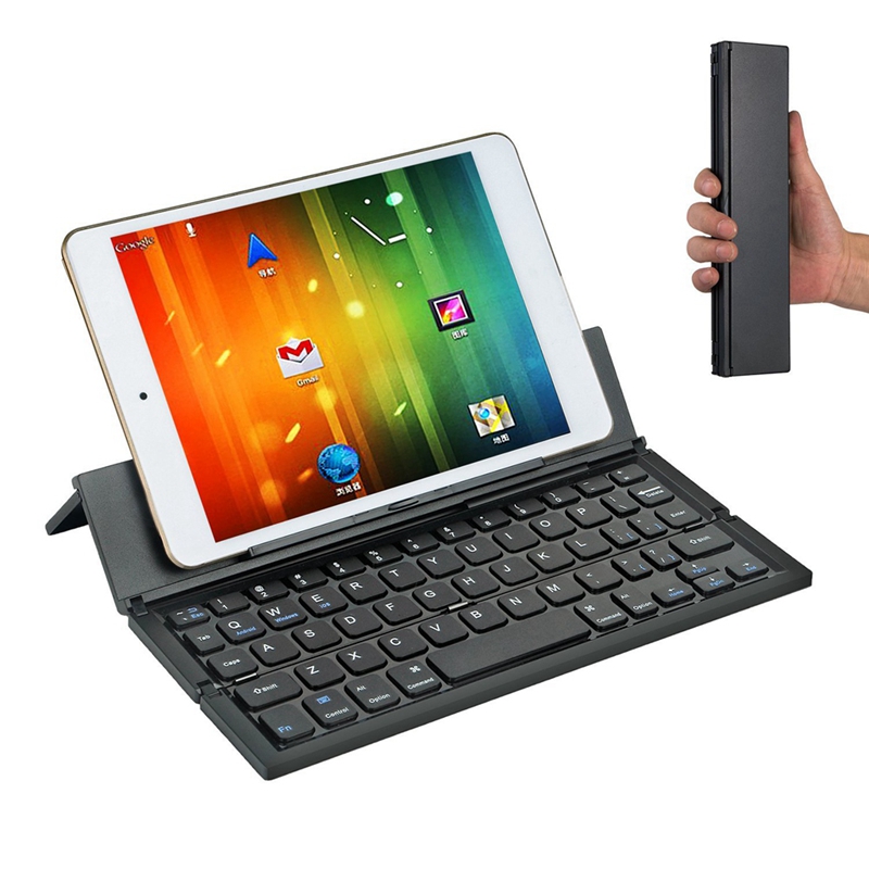 ● 折りたたみ式Bluetoothキーボード、携帯用、旅行用 - Tablets のレビューと価格