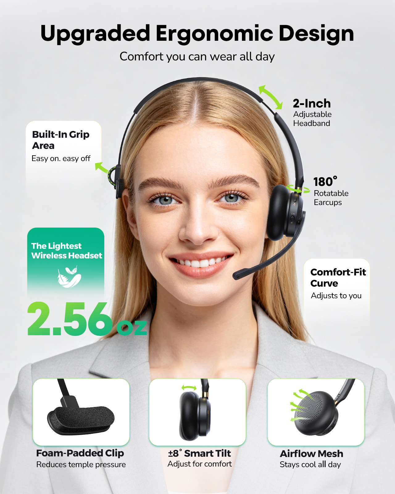 Acer ワイヤレスヘッドセット マイク付き 仕事用 AI  - Type C Wired Earphones With Mic のレビューと価格