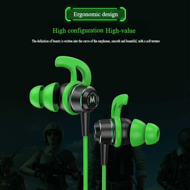 ゲーミングヘッドセット HiFi インイヤー 90度エルボー - Type C Wired Earphones With Mic のレビューと価格
